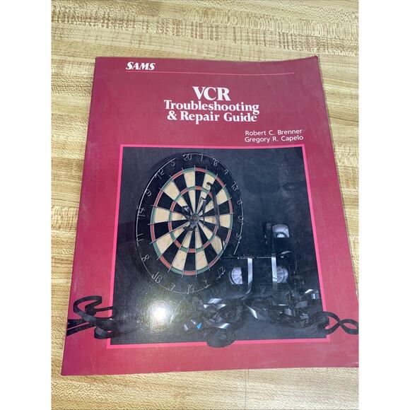 VCR Troubleshooting & Repair, By Robert Brenner, G 1st Ed 1990 Soft Cover - Picture 1 of 9